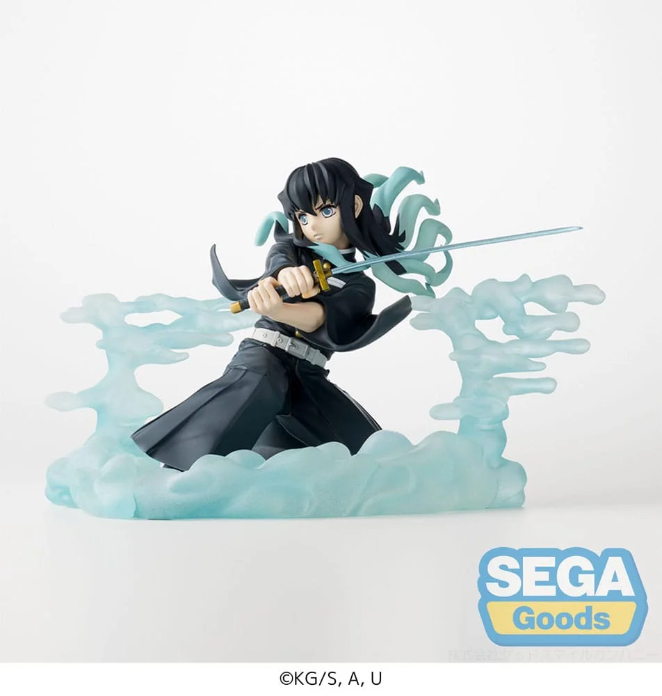 Demon Slayer: Kimetsu no Yaiba Xross Link Anime PVC Statue Muichiro Tokito Hashira Training Arc 11 cm
